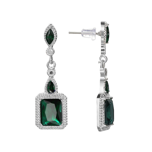 Clarion Verdancia Earrings | White gold