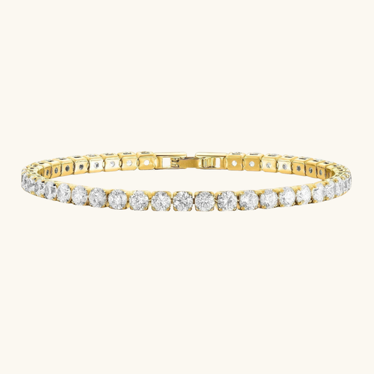 Tennis bracelet gold