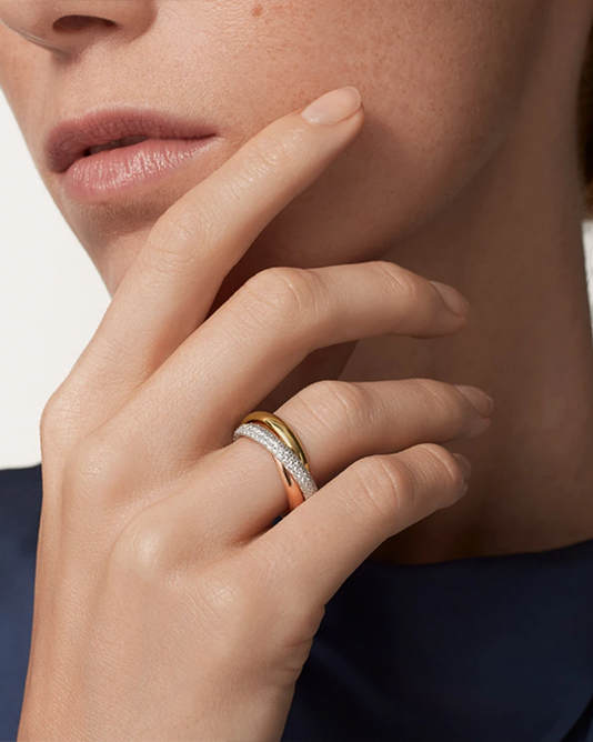 Trinity Violet Ring