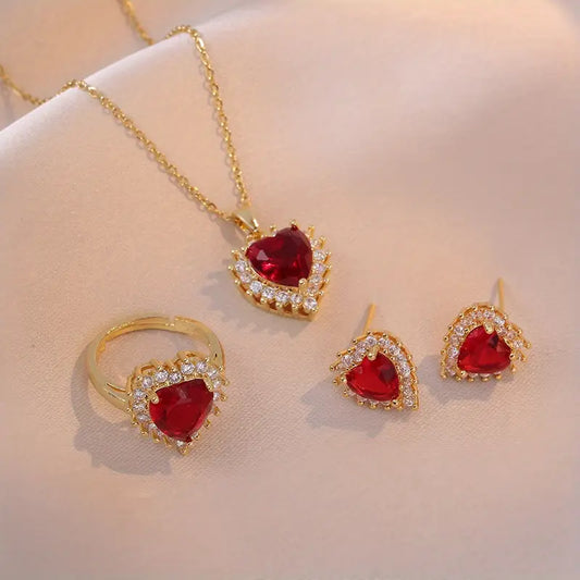 Anavelle Roubella jewellery set | Gold