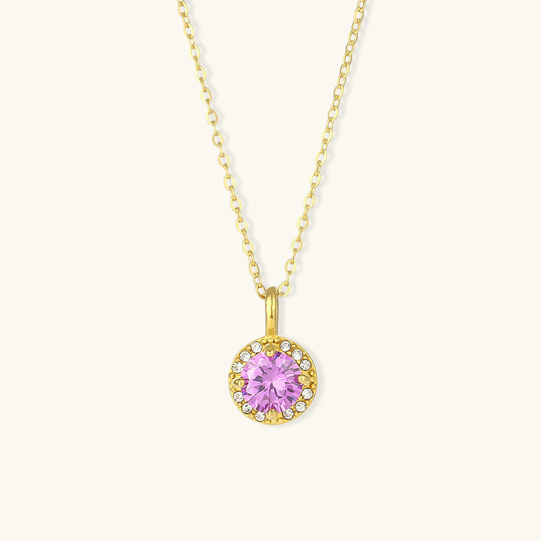 Adora gemstone necklace