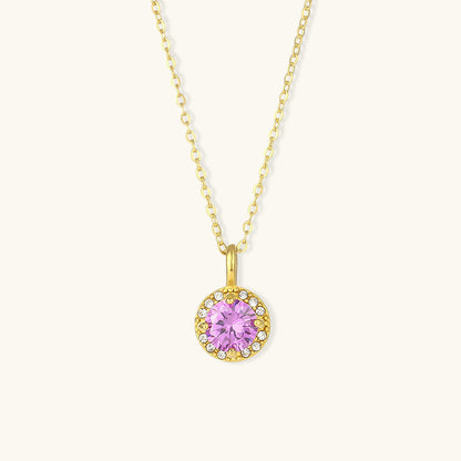 Adora gemstone necklace