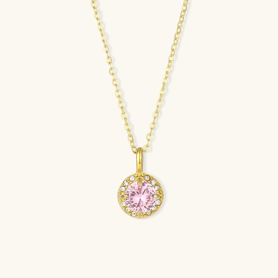 Adora gemstone necklace