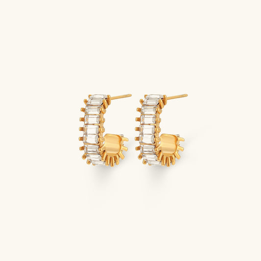 Agnes diamond earrings