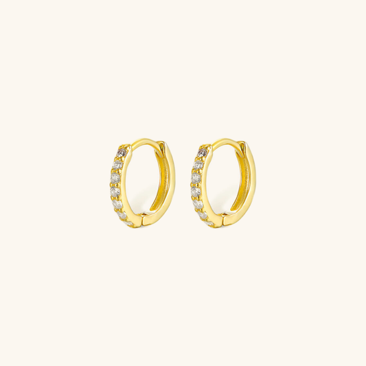 Alexandria huggie earrings