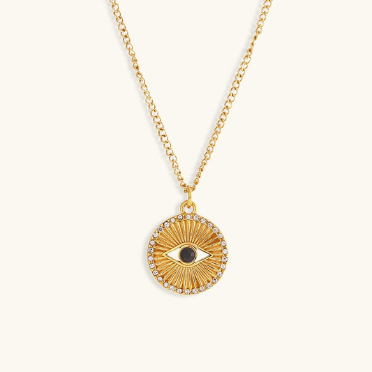 Mathilde gold necklace
