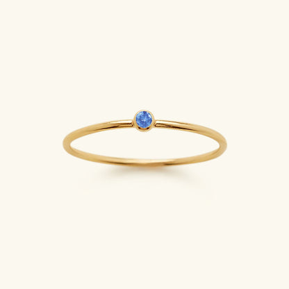 Amelia birthstone stacking ring