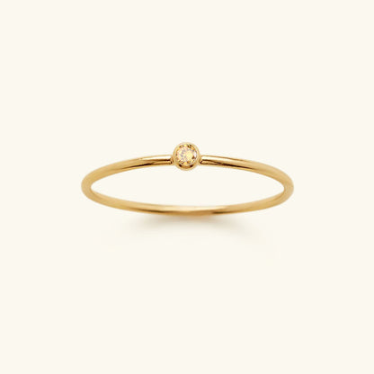 Amelia birthstone stacking ring