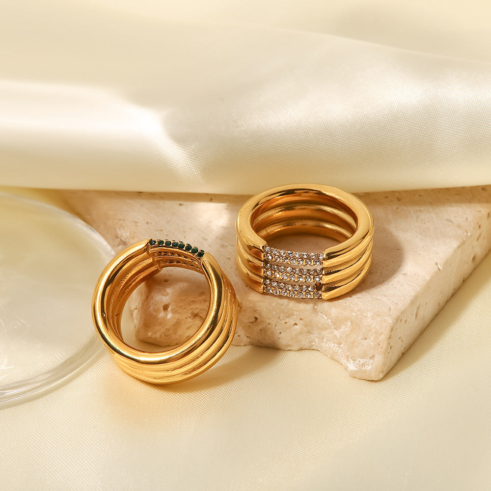 Serenity diamond ring