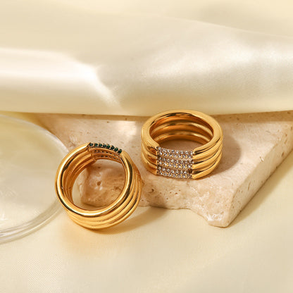 Serenity diamond ring