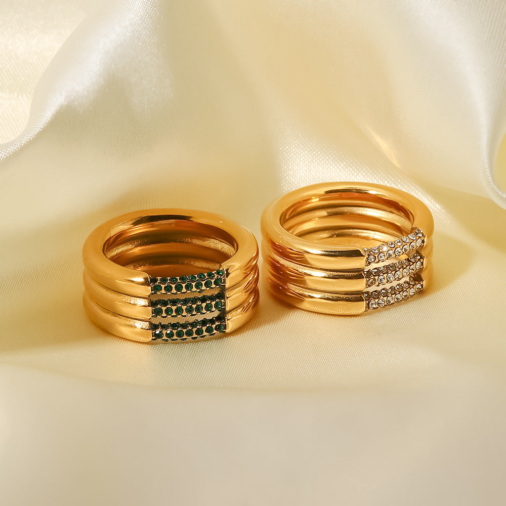 Serenity diamond ring