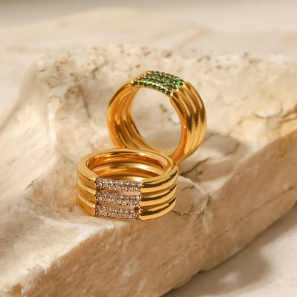 Serenity diamond ring