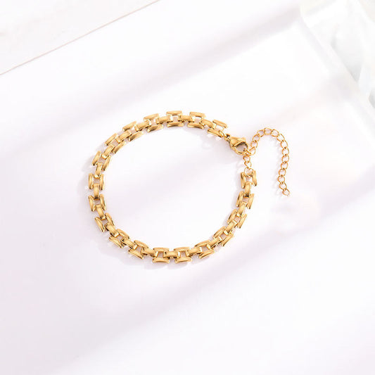 Watch Chain Bracelet | Gold