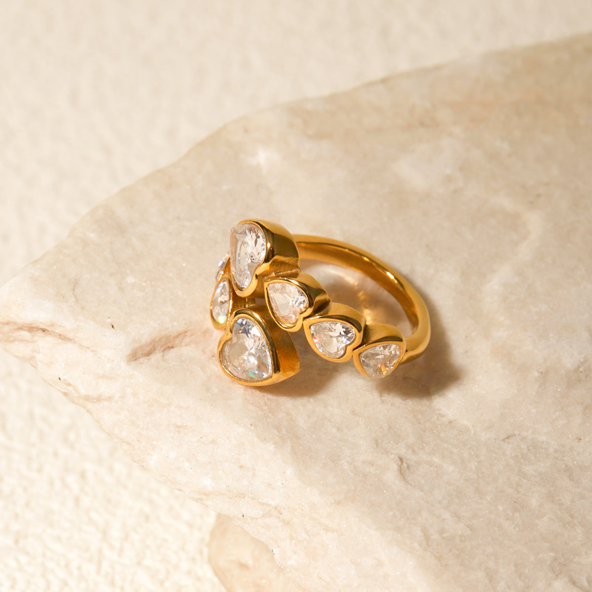 Romy gold ring
