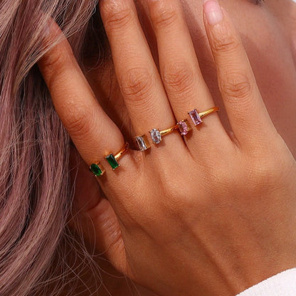 Fedilia gemstone ring