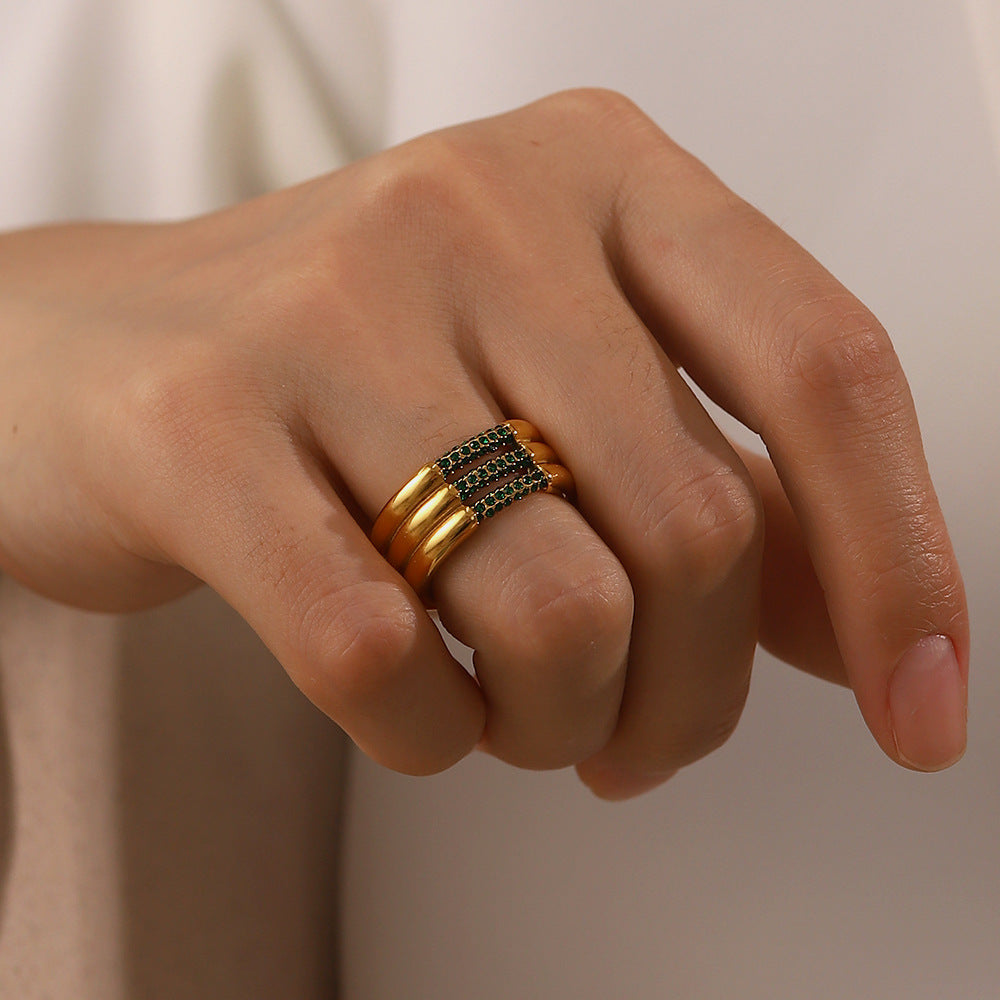Serenity diamond ring