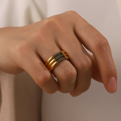 Serenity diamond ring