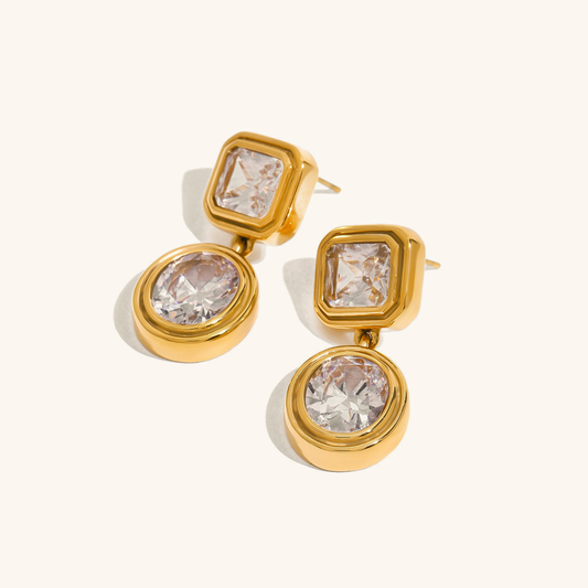 Amanda diamond earrings