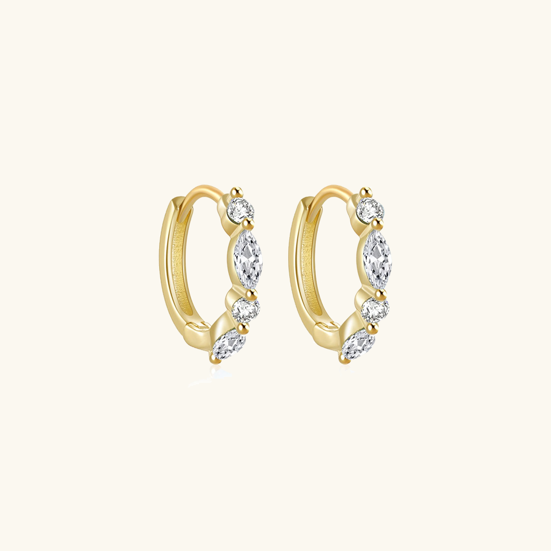 Aila diamond earrings