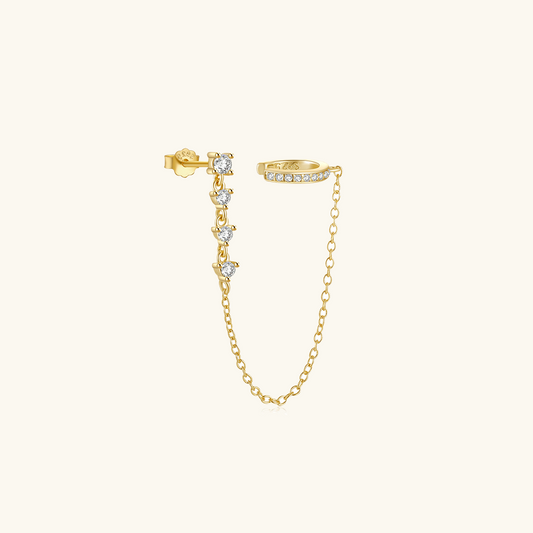 Audra chain bangle earrings