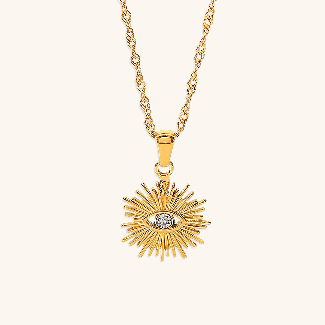 Solana gold necklace