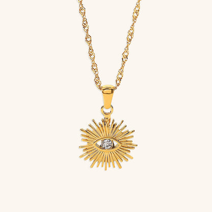 Solana gold necklace