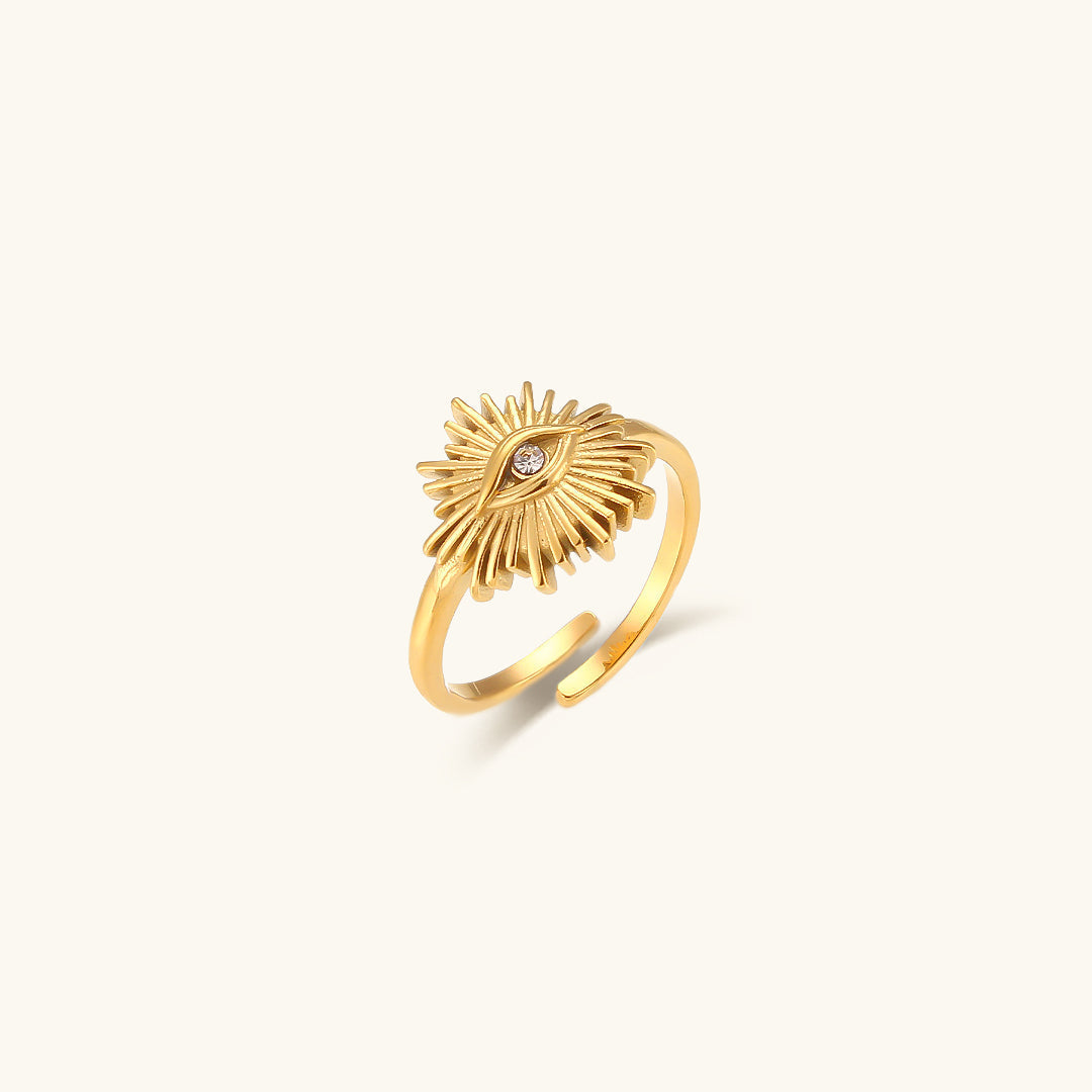 Solana gold ring