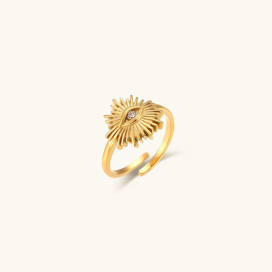 Solana gold ring