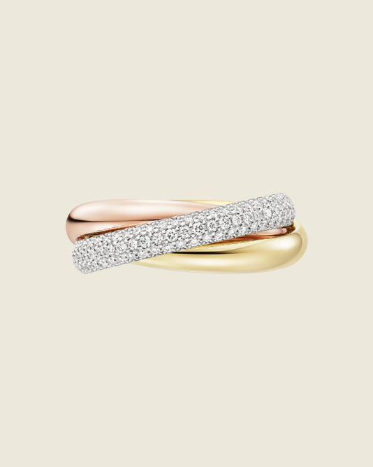 Trinity Violet Ring