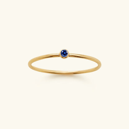 Amelia birthstone stacking ring