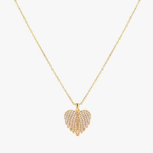 Angel Wing Necklace | Gold