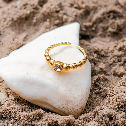 Zennie gold ring