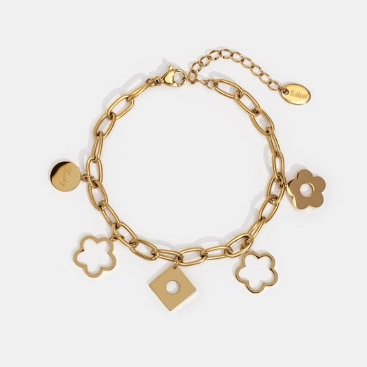 Lucky Daisy pendant bracelet